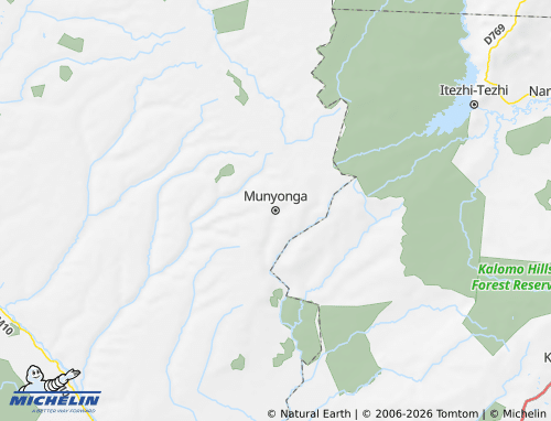Mapa MICHELIN Sesheke - ViaMichelin