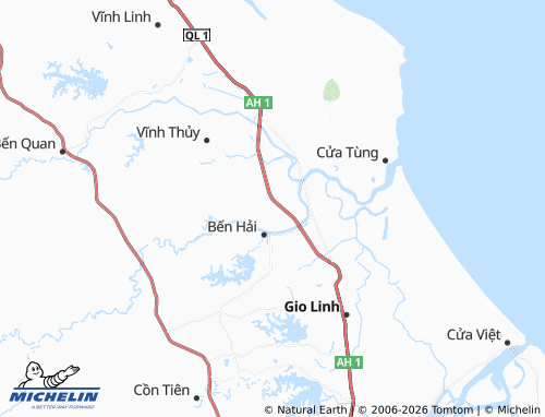 Mapa MICHELIN Vĩnh Sơn - ViaMichelin