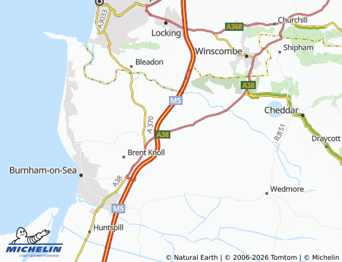Carte MICHELIN Rooks Bridge - ViaMichelin