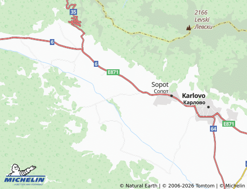 Mapa MICHELIN Moskovets - ViaMichelin