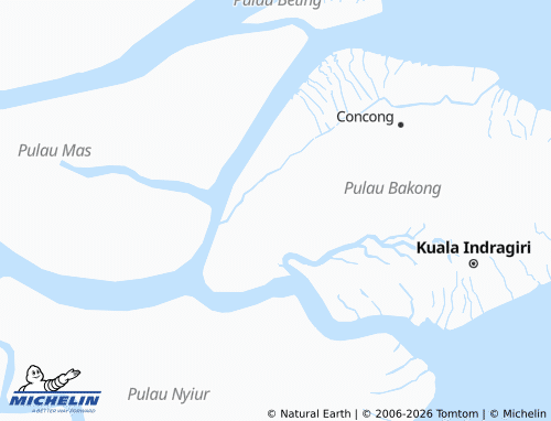 Mapa MICHELIN Concong Dalam - ViaMichelin