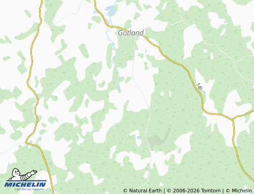 Carte MICHELIN Bjärges - ViaMichelin