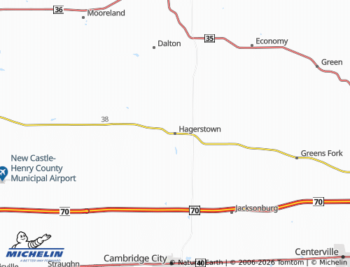Mappa MICHELIN Hagerstown - ViaMichelin