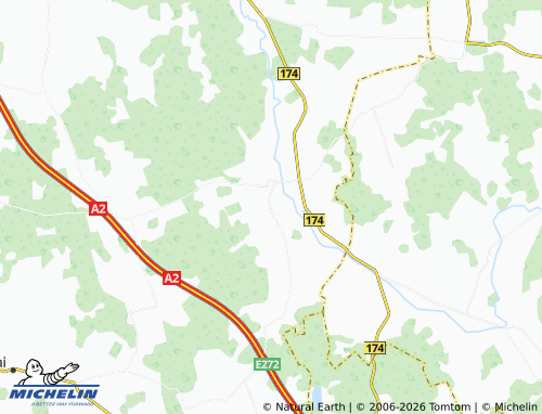 Mappa MICHELIN Užunevėžiai - ViaMichelin