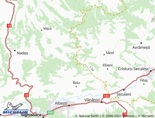 MICHELIN Uilac map - ViaMichelin