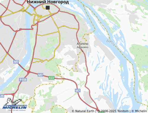 MICHELIN Novopokrovskoye map - ViaMichelin