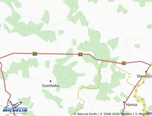 Mapa MICHELIN Lipinki - ViaMichelin
