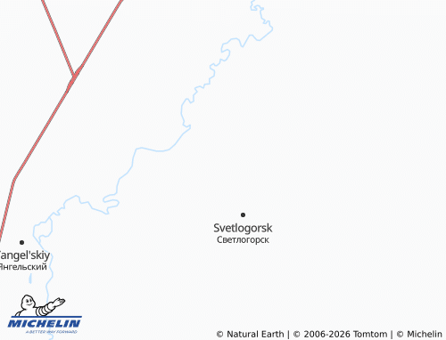 MICHELIN-Landkarte Chernootrog - ViaMichelin