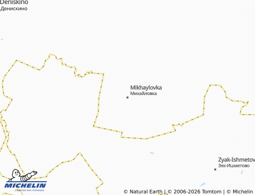 MICHELIN-Landkarte Mikhaylovka - ViaMichelin