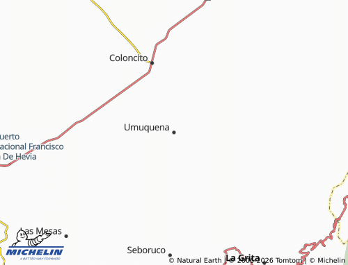 Mappa MICHELIN Umuquena - ViaMichelin