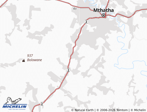 Kaart MICHELIN Mbane - ViaMichelin