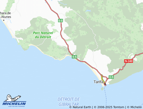 MICHELIN Casas de Porro map - ViaMichelin