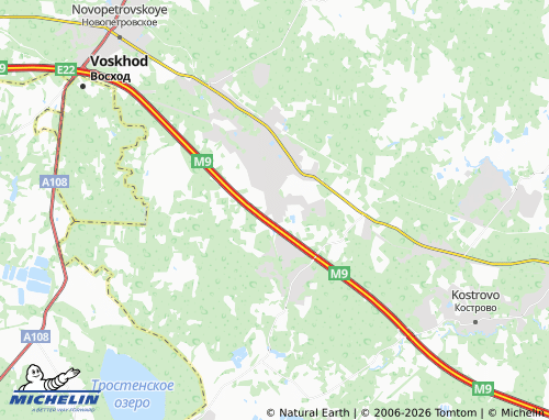 Carte MICHELIN Khutorki - ViaMichelin