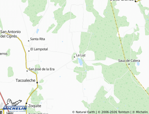Mapa MICHELIN La Luz - ViaMichelin