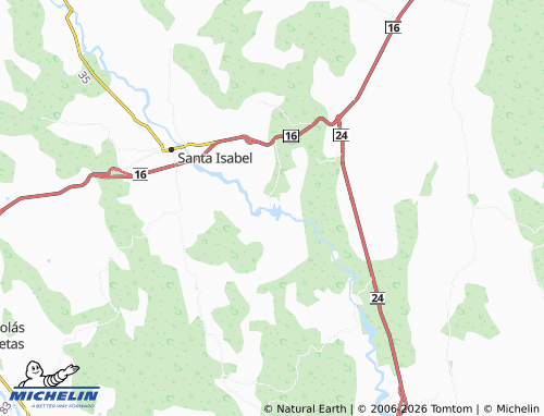 Mappa MICHELIN Lago de Jacales - ViaMichelin
