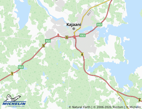 Kaart MICHELIN Hoikankangas - ViaMichelin
