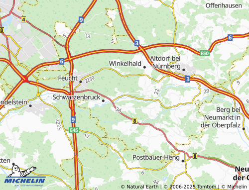 MICHELIN Fröschau map - ViaMichelin