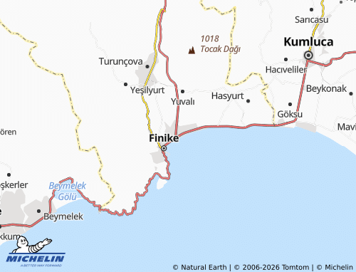 MICHELIN Sahilkent map - ViaMichelin