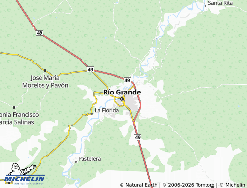 Carte MICHELIN Estrella - ViaMichelin