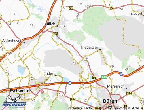 Mapa MICHELIN Schophoven - ViaMichelin