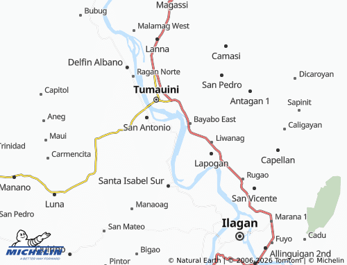 Mappa MICHELIN Paragu - ViaMichelin