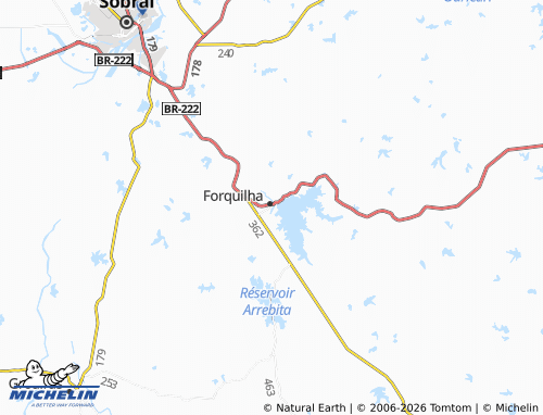 Carte MICHELIN Centro - ViaMichelin