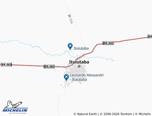 Mappa MICHELIN Paranaíba - ViaMichelin