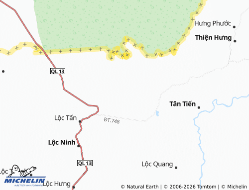 Mapa MICHELIN Lộc An - ViaMichelin