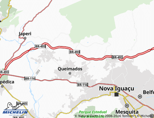 Mapa MICHELIN Parque Pauliceia - ViaMichelin