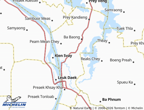 Mappa MICHELIN Peam Ro - ViaMichelin