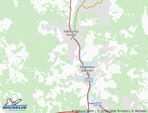 Carte MICHELIN Kamenka SNT - ViaMichelin