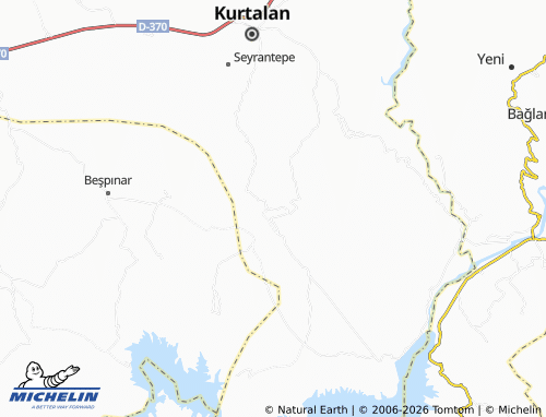 Mappa MICHELIN Üçpınar - ViaMichelin