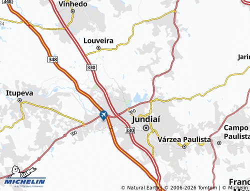 Carte MICHELIN Parque Centenário - ViaMichelin