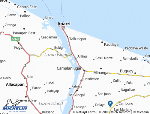 Mappa MICHELIN Catotoran Sur - ViaMichelin