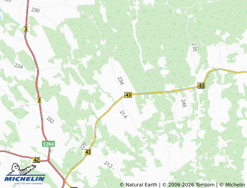 MICHELIN Vara map - ViaMichelin