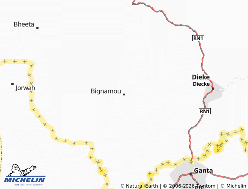 Carte MICHELIN Bignamou - ViaMichelin