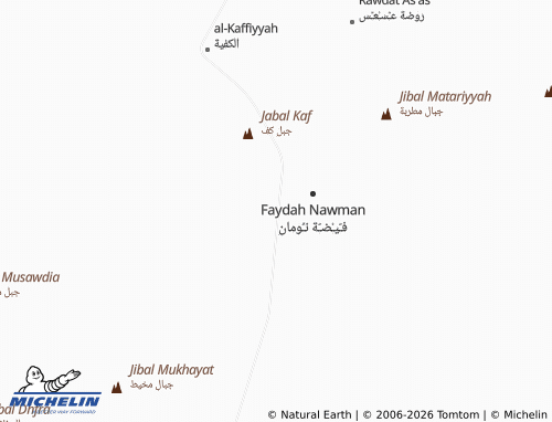Carte MICHELIN Salahya Kaf - ViaMichelin
