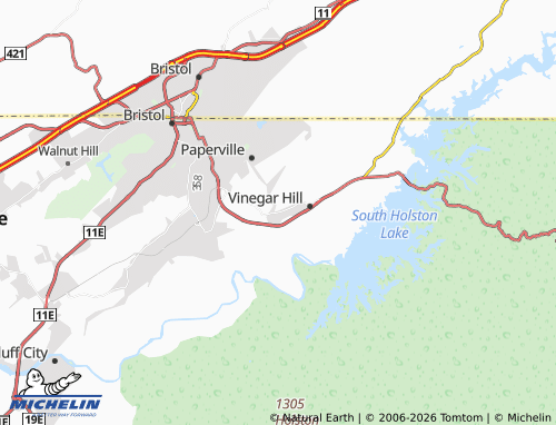 Mappa MICHELIN Ruthton - ViaMichelin