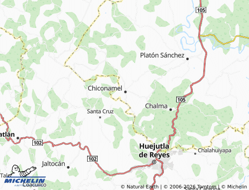 Mappa MICHELIN Arriba - ViaMichelin