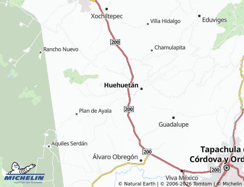 Mappa MICHELIN Colonia Guadalupe - ViaMichelin