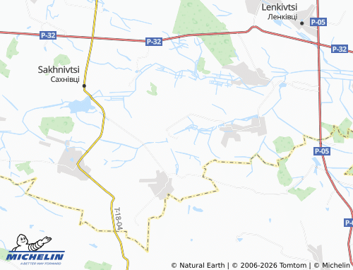 MICHELIN Markivtsi map - ViaMichelin