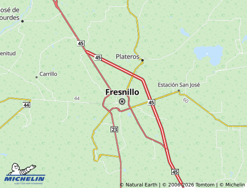 Mapa MICHELIN 18 de Julio - ViaMichelin