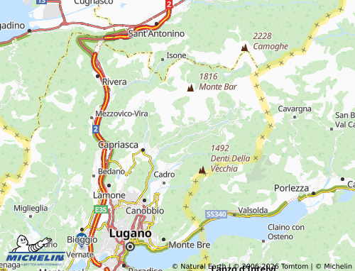 Mappa MICHELIN Bidogno - ViaMichelin