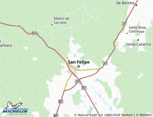 Mappa MICHELIN Los Chilitos - ViaMichelin