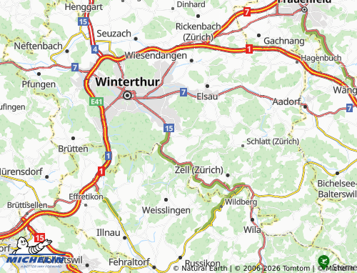 MICHELIN-Landkarte Gotzenwil - ViaMichelin