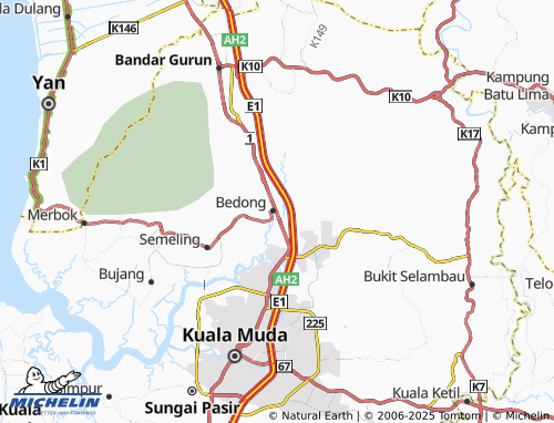 MICHELIN Taman Ilham map - ViaMichelin