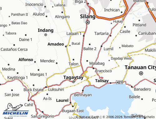 MICHELIN Maitim 1 map - ViaMichelin