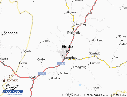 MICHELIN Salur map - ViaMichelin