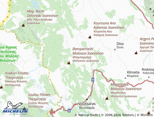 MICHELIN Despotiko map - ViaMichelin