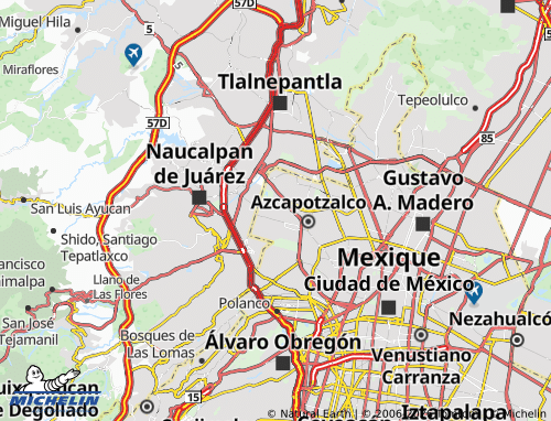 Mapa MICHELIN San Juan Tlihuaca - ViaMichelin